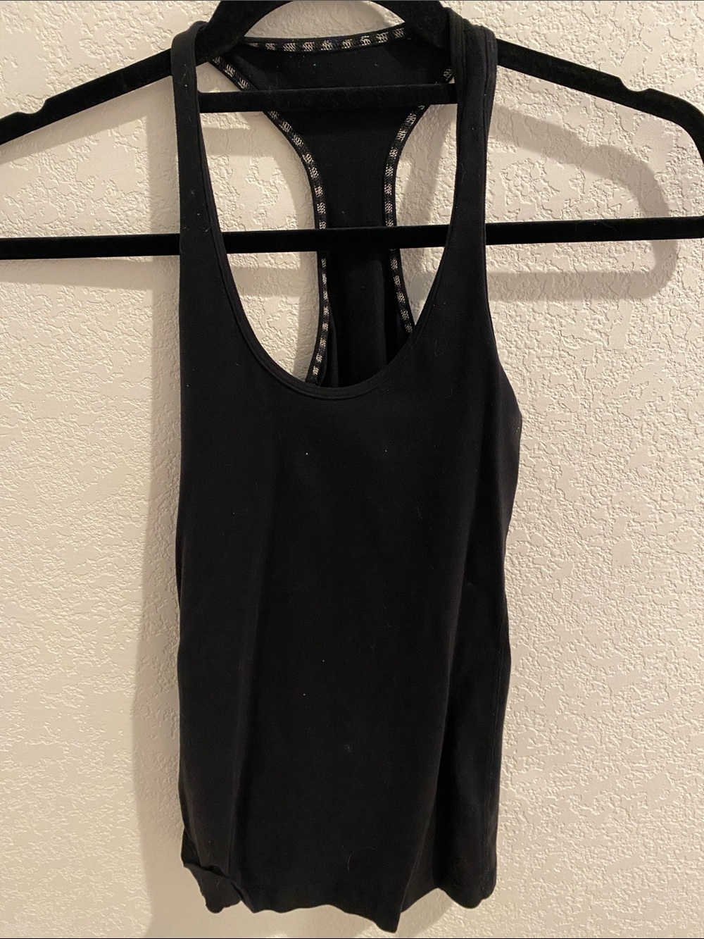 lululemon athletica Black Racerback Tank